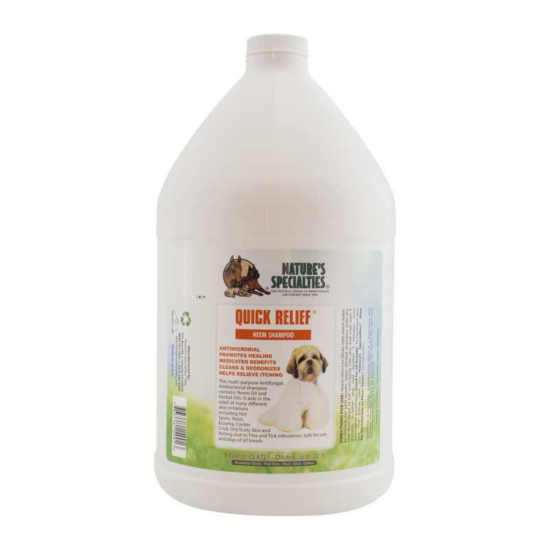 Quick Relief® Neem Shampoo for Dogs & Cats