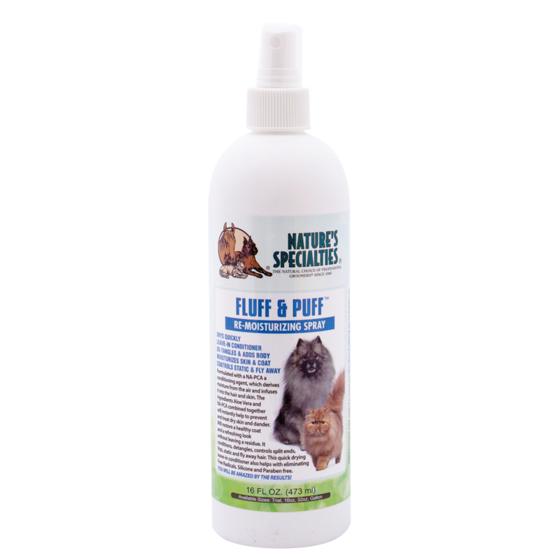 Nature's Specialties Fluff & Puff Remoisturizing Spray