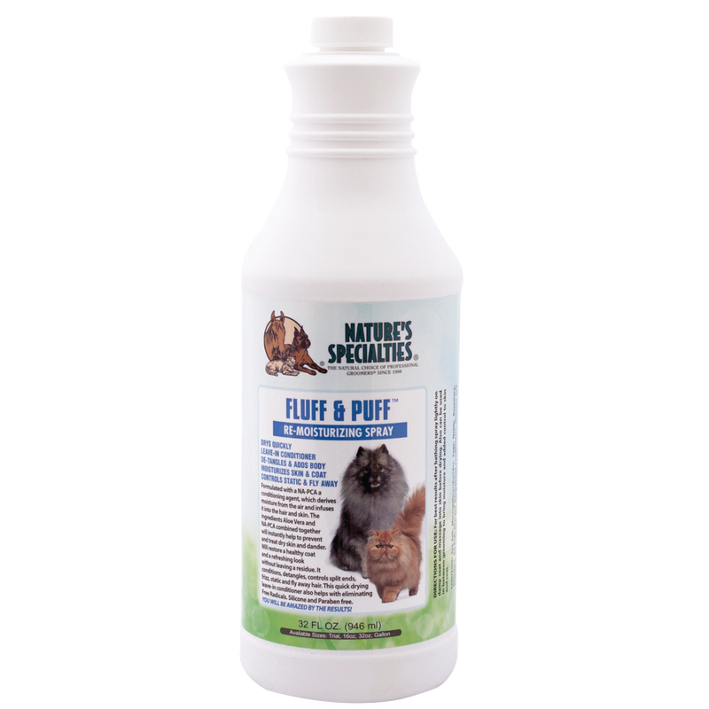 Nature's Specialties Fluff & Puff Remoisturizing Spray