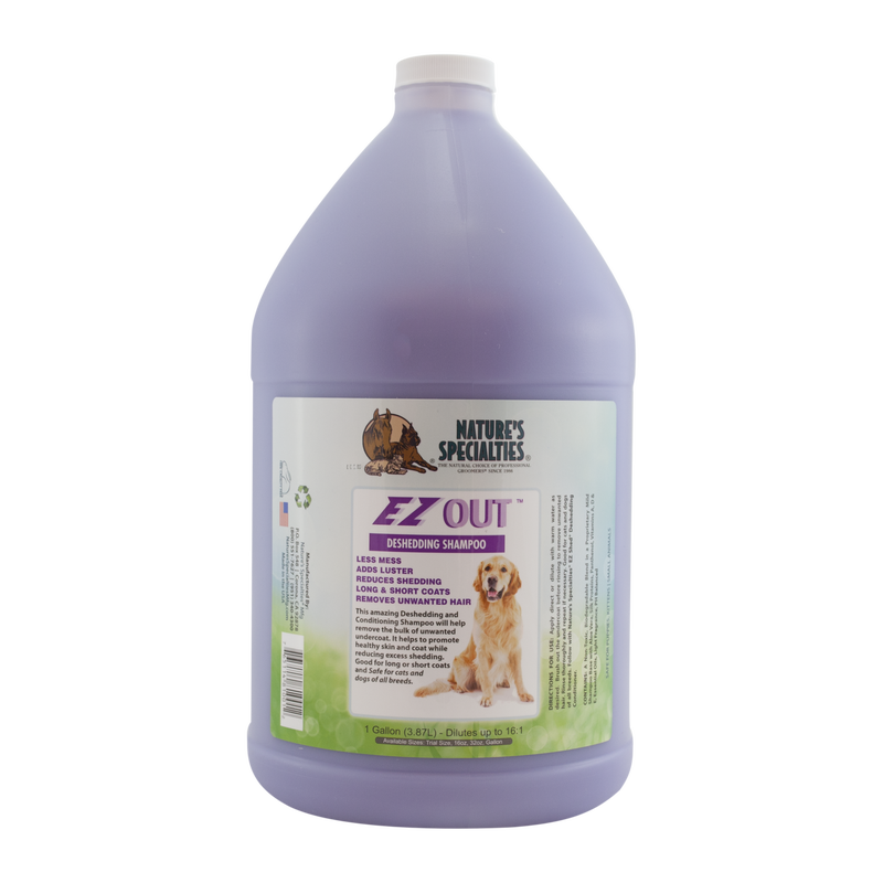 Nature s Specialties EZ Out DeShedding Shampoo